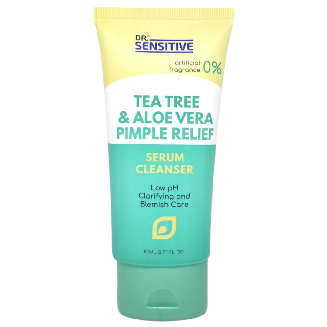 Dr. Sensitive Tea Tree & Aloe Vera Serum Cleanser (80ml)