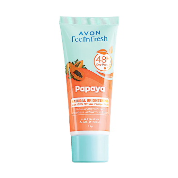 AVON Papaya Natural Brigtening Deodorant Cream (55gm)
