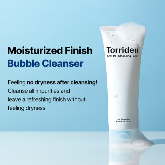 Torriden Hyaluronic Acid Cleansing Foam (150ml)