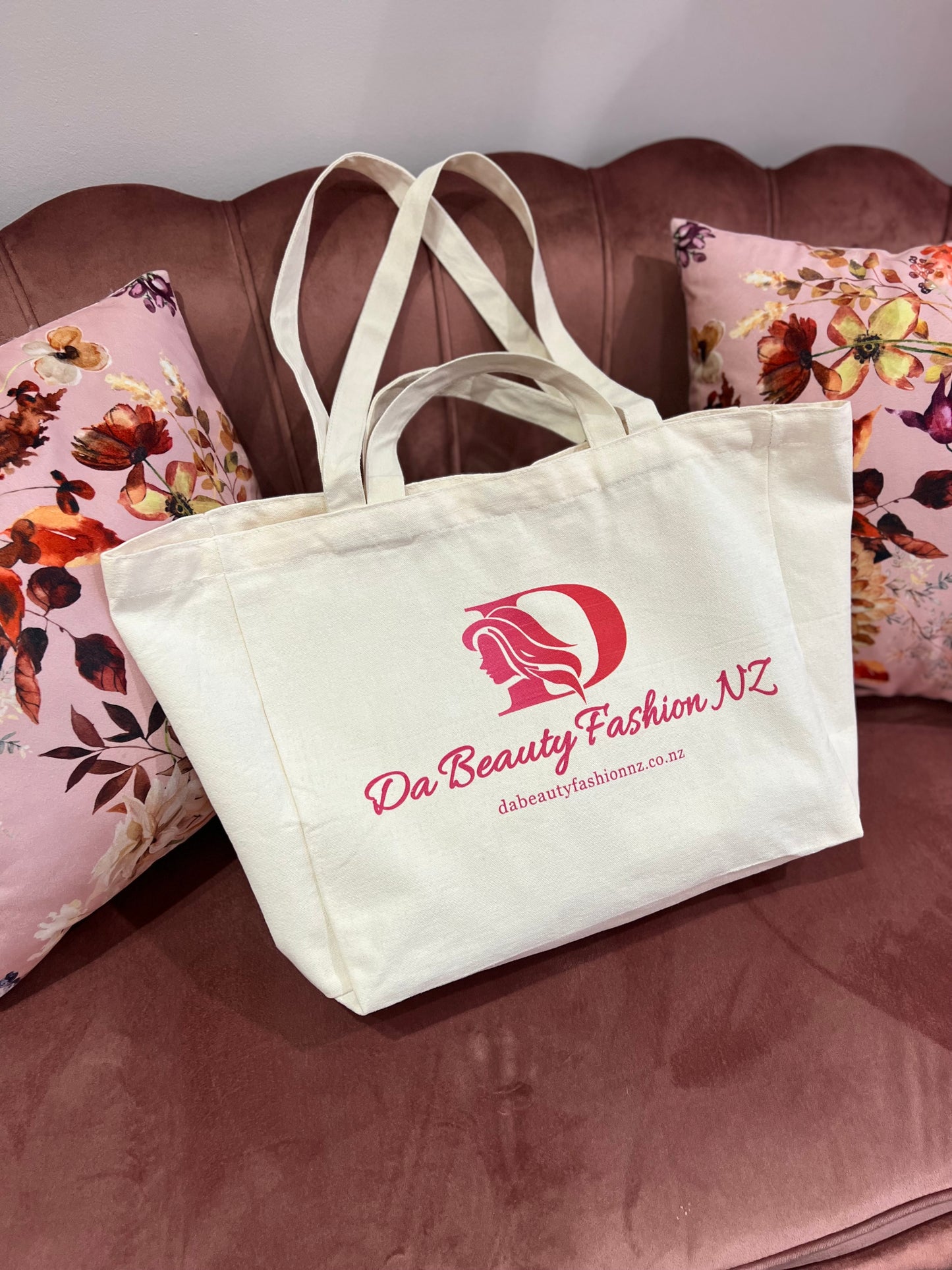 Da Beauty Canvas Tote Bag