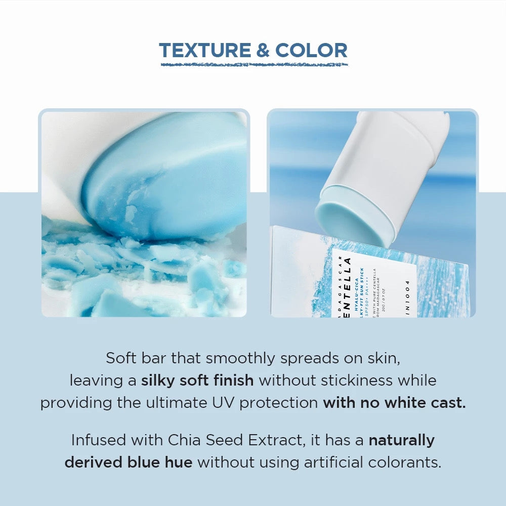 SKIN1004 Madagascar Centella Hyalu-Cica Silky-Fit Sun Stick (20gm)