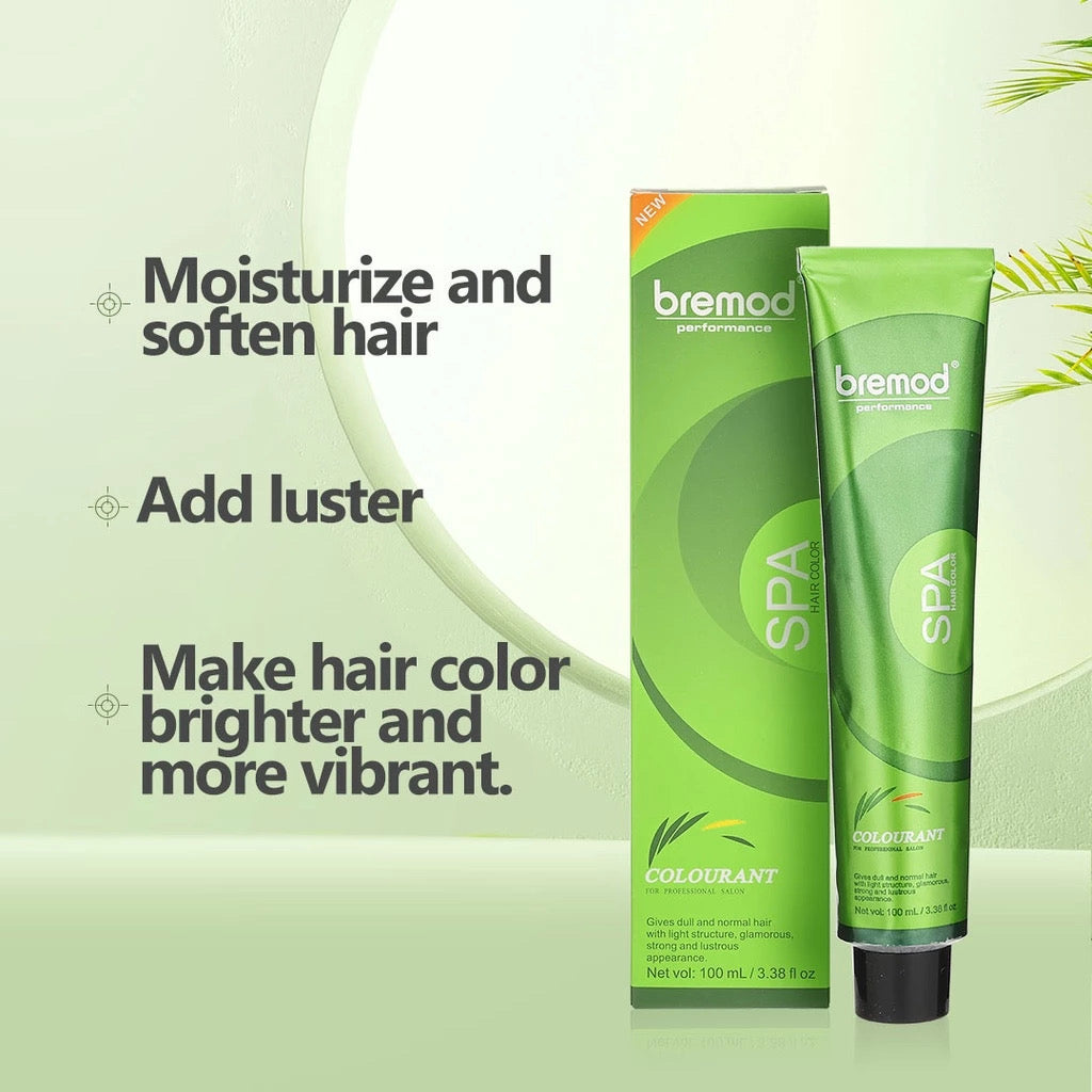 Bremod Honey Tea Brown Hair Color 6.71 + 12% Oxidiser (Set)