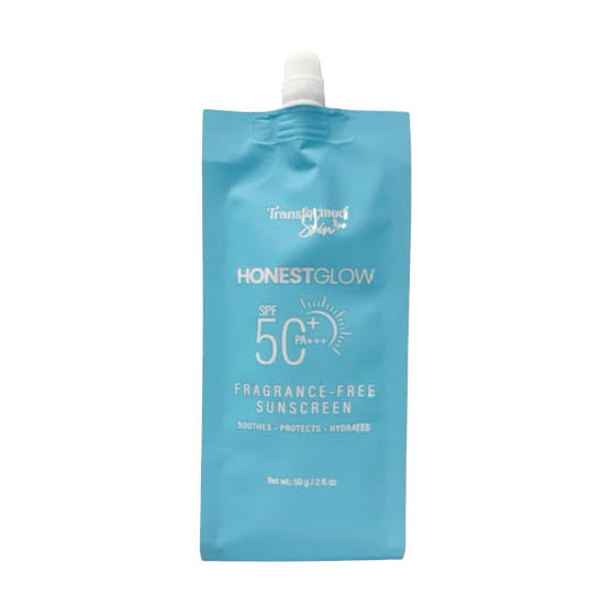 Honest Glow Fragrance-Free Sunscreen SPF50+ PA+++