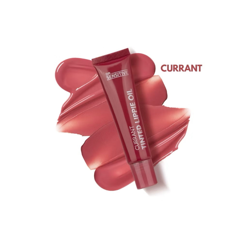Dr. Sensitive Tinted Lippie Oil Currant (12ml)