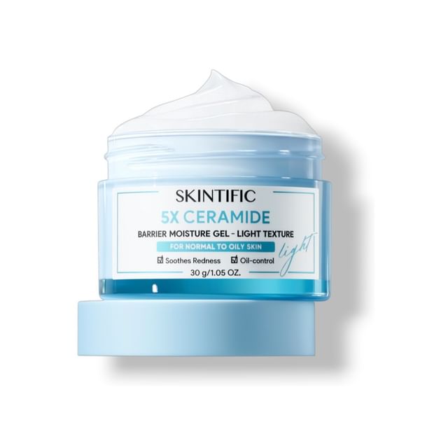 SKINTIFIC 5X Ceramide Barrier Moisture Gel Light Texture (30gm)