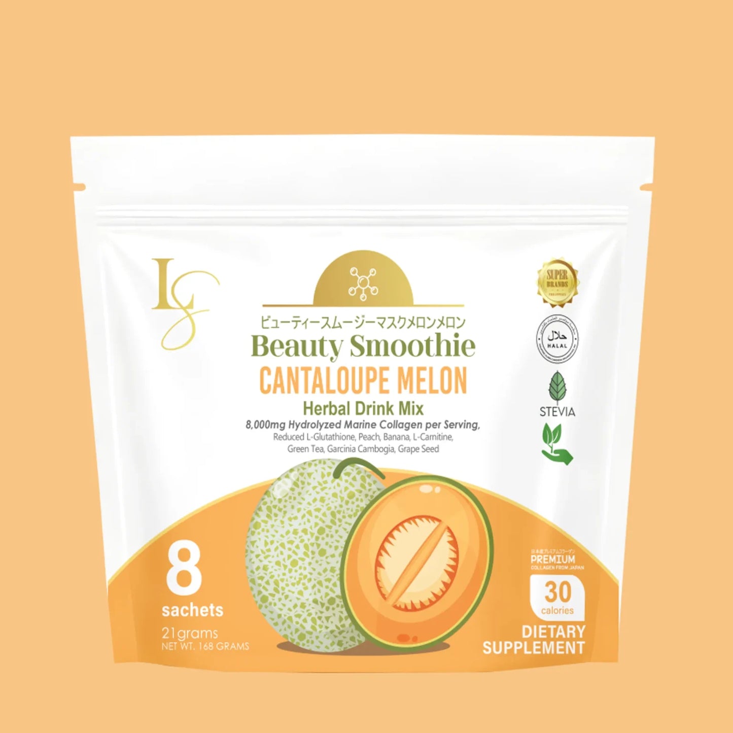 LS Cantaloupe Melon Beauty Smoothie