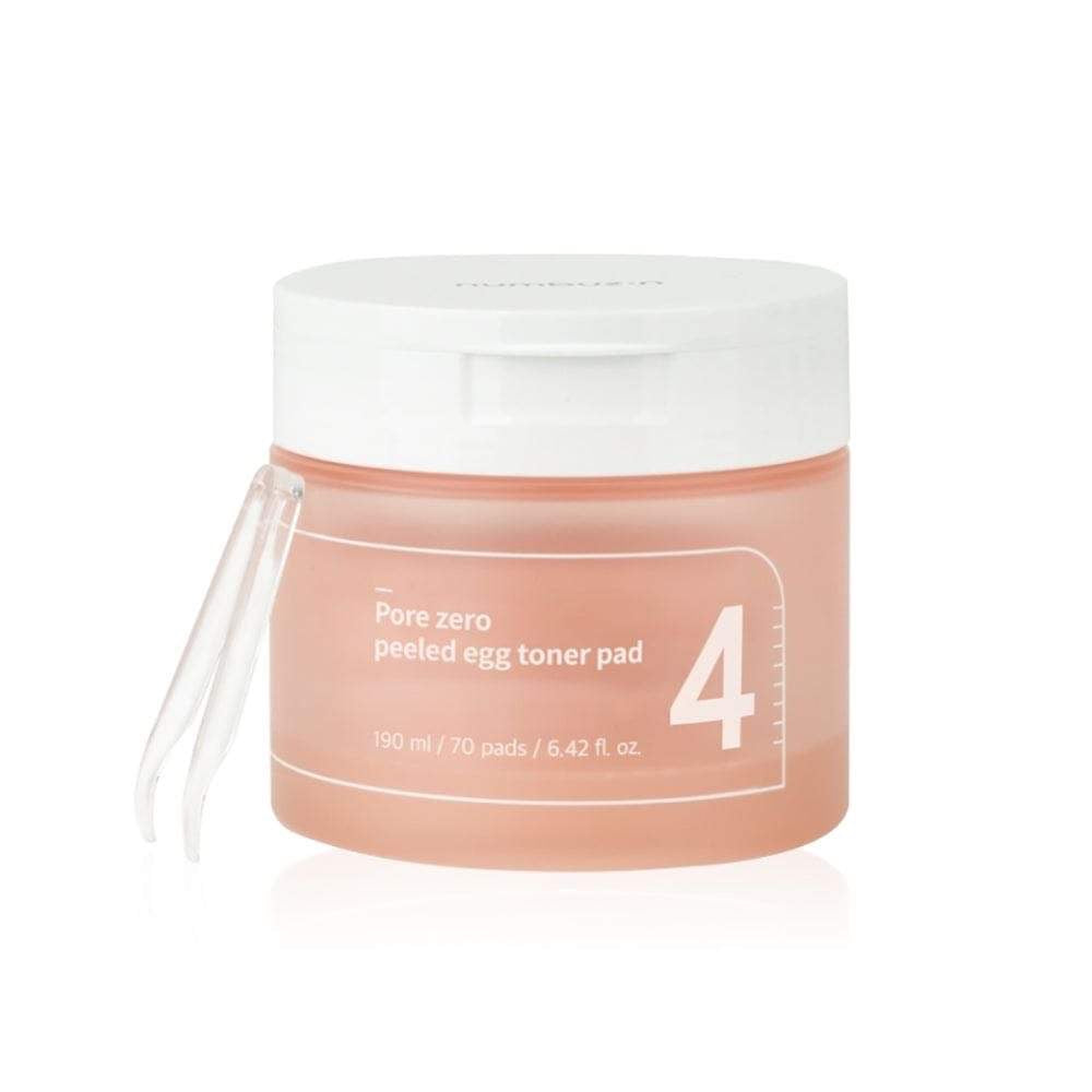 Numbuzin No.4 Pore Zero Peeled Egg Toner Pad (190ml)