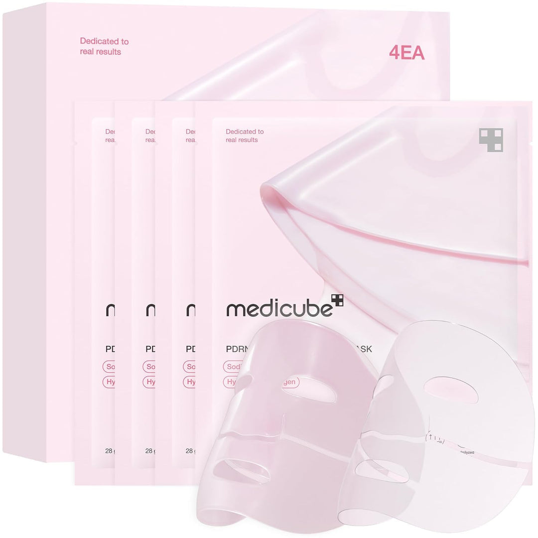 Medicube PDRN Pink Collagen Gel Mask (1pack/4 sheet masks)