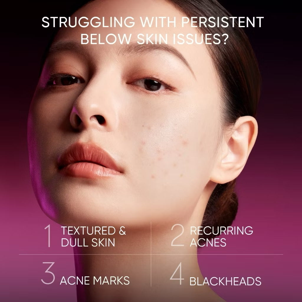 Skintific 12% AHA BHA PHA LHA Peeling Solution Serum (30ml)