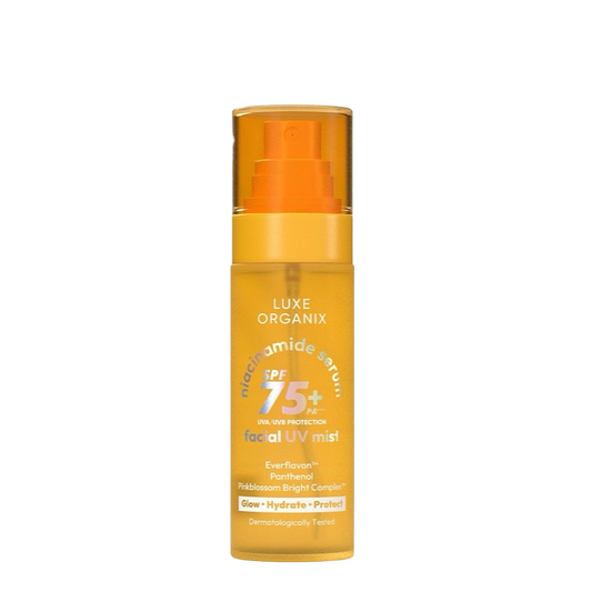 Luxe Organix Niacinamide Serum Facial UV Mist SPF 75+ PA++++ (80ml)