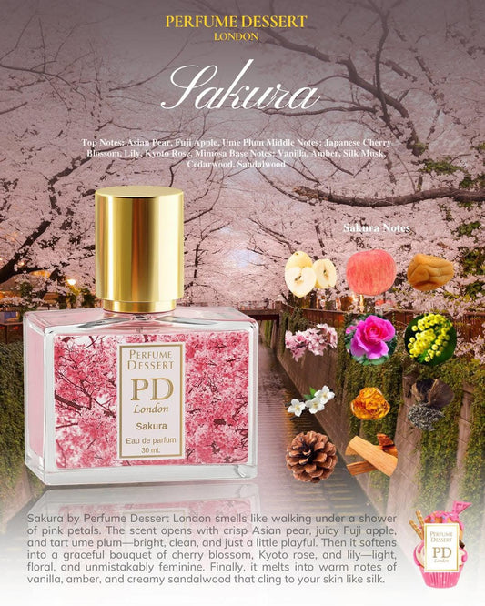 Perfume Dessert London Sakura (30ml)