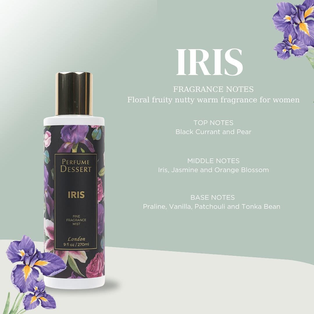 Perfume Dessert Fine Fragrance Mist Iris (270ml)