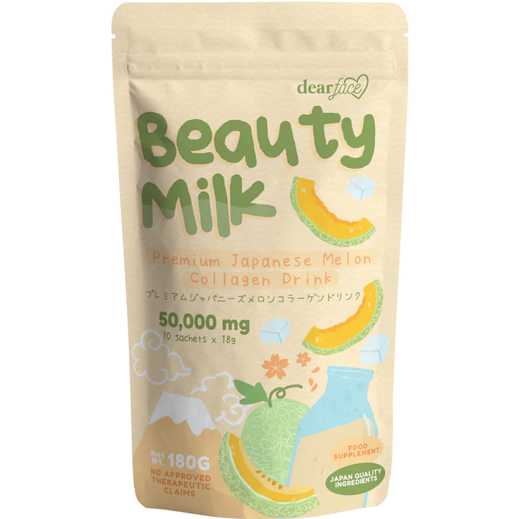 Dear Face Beauty Milk Melon Collagen Drink
