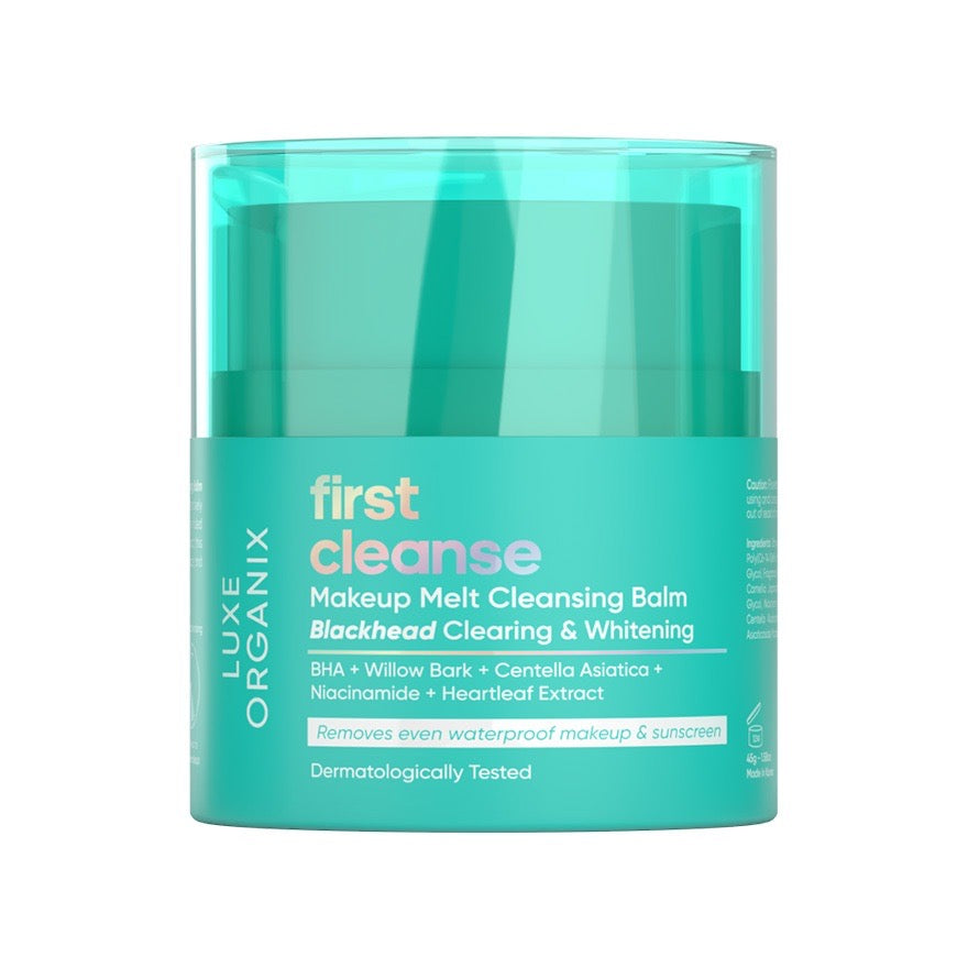 Luxe Organix First Cleanse Blackhead Clearing & Whitening Cleansing Balm (45gm)