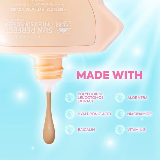 Beauty&U Hikari Sun Perfect Tinted Sunscreen (50ml)