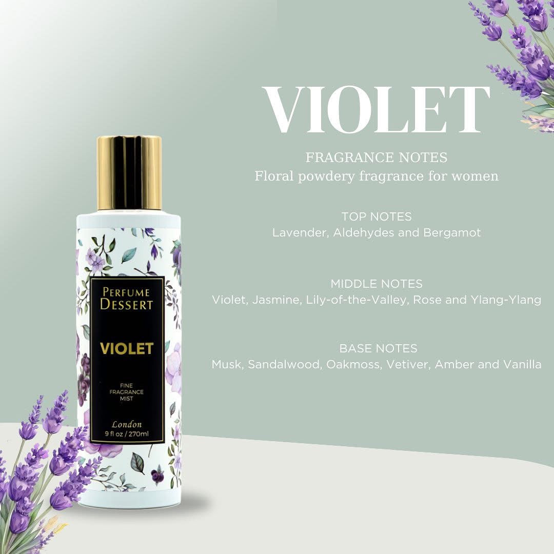 Perfume Dessert Fine Fragrance Mist Violet (270ml)