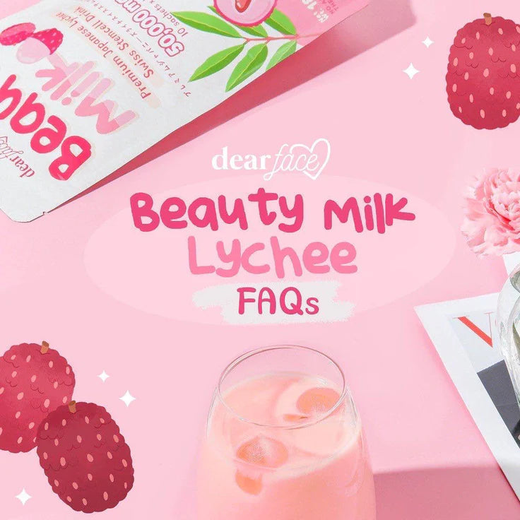 Dear Face Beauty Milk Lychee Swiss Stemcell Drink