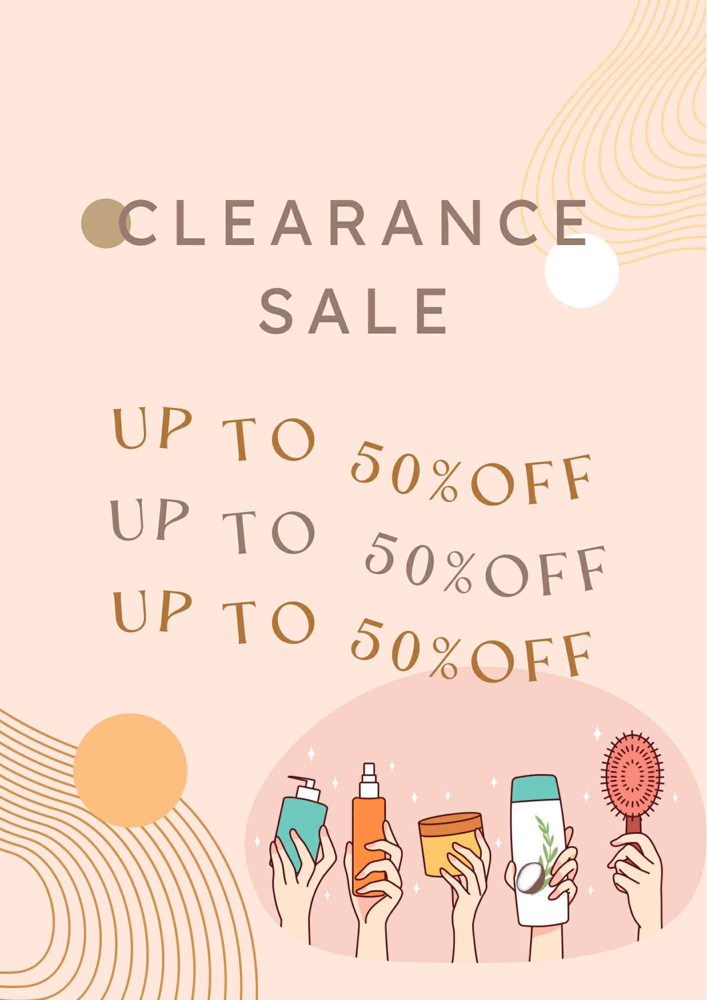 Asian Skincare Clearance Sale
