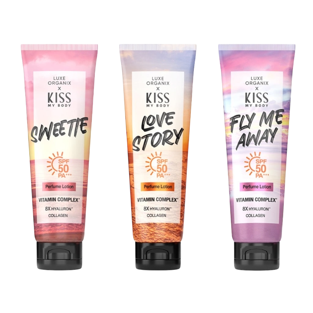 Luxe Organix Kiss My Body Perfume Lotion (200ml)