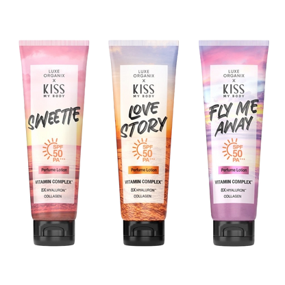 Luxe Organix Kiss My Body Perfume Lotion (200ml)