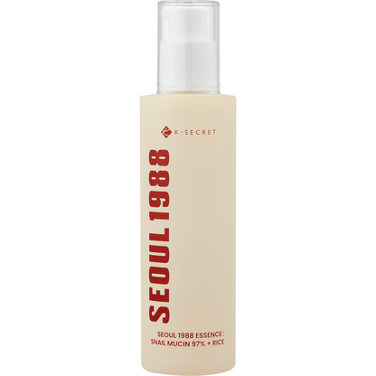 K-SECRET Seoul 1988 Essence: Snail Mucin 97% + Rice (100ml)