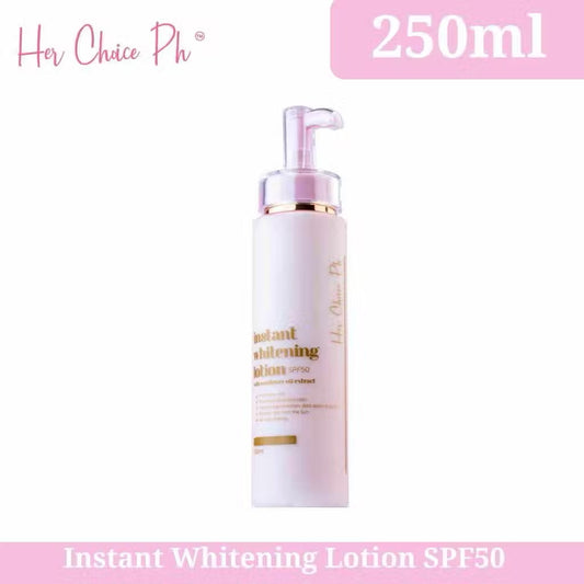 Her Choice Instant Whitening Lotion SPF50 (250ml)