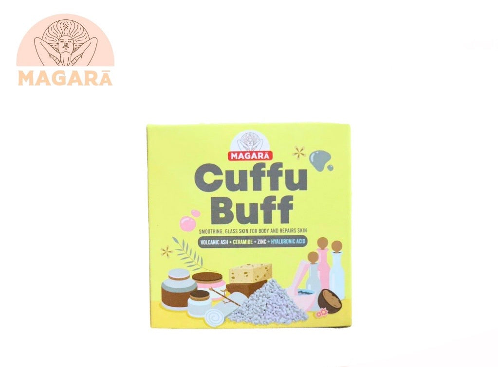Magara Skin Cuffu Buff Volcanic Ash Soap (70g)