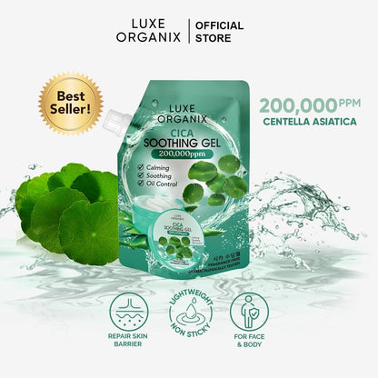 Luxe Organix Cica Soothing Gel (100ml)