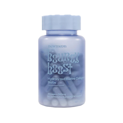 New Moon Bouncy Boost Collagen + Biotin 500mg (60caps)