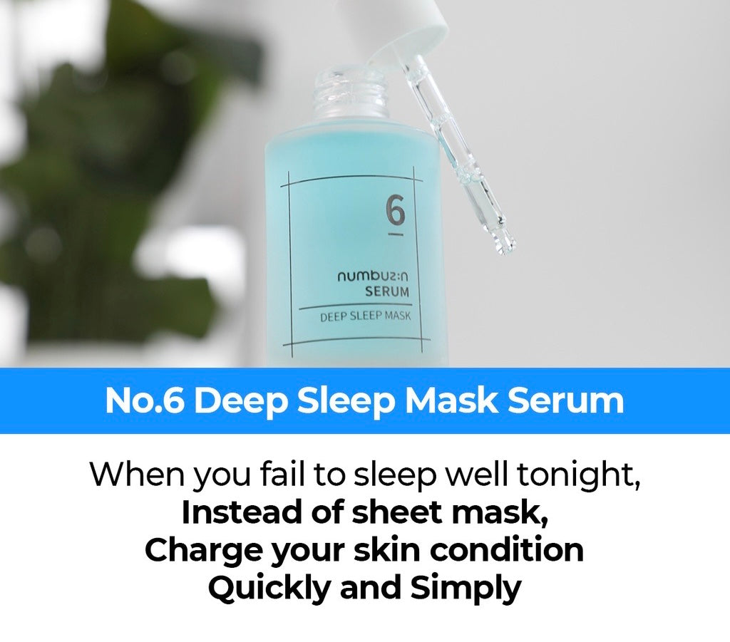 Numbuzin No.6 Deep Sleep Mask Serum (10ml)