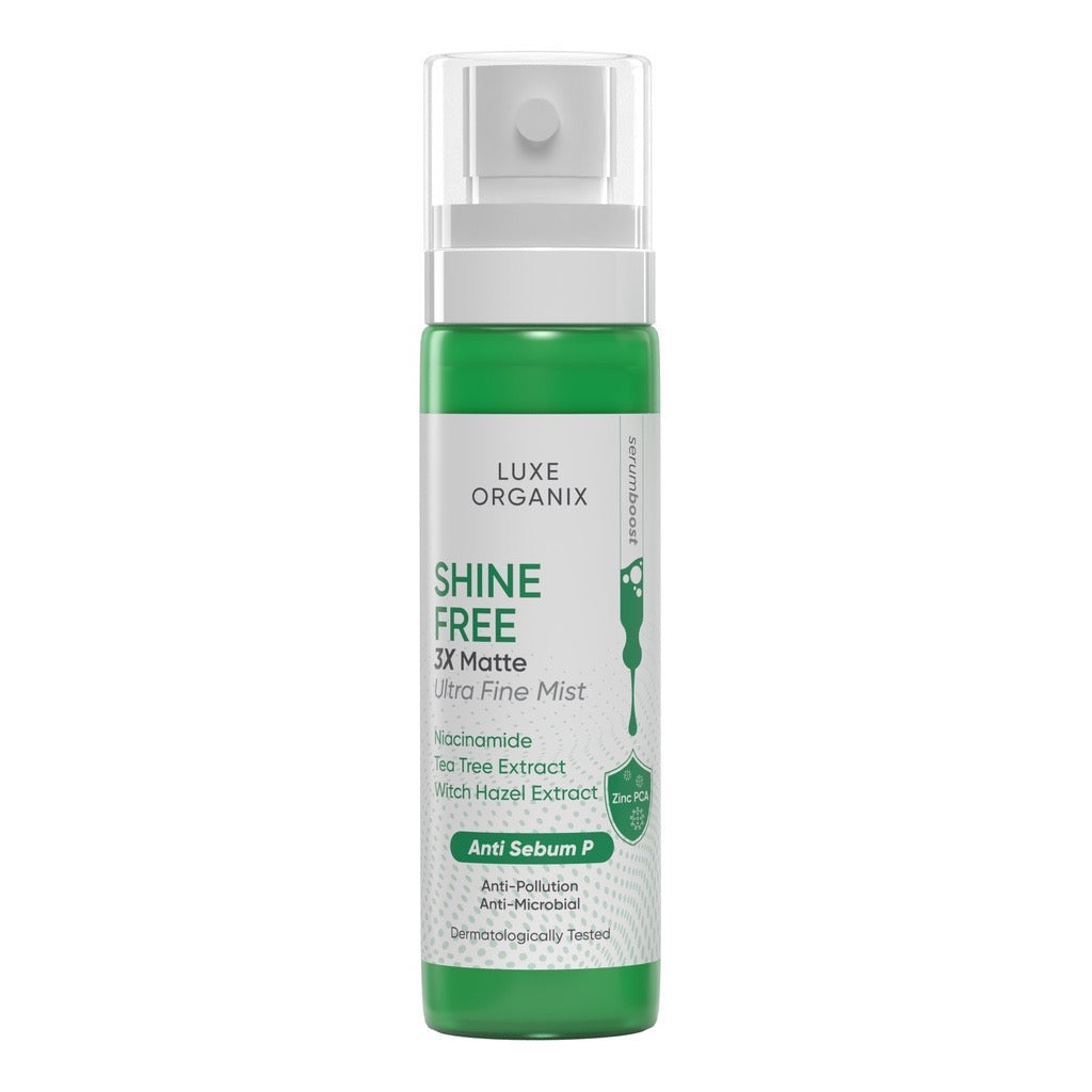 Luxe Organix Shine Free 3x Matte Ultra Ultrafine Mist (80ml)