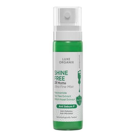 Luxe Organix Shine Free 3x Matte Ultra Ultrafine Mist (80ml)