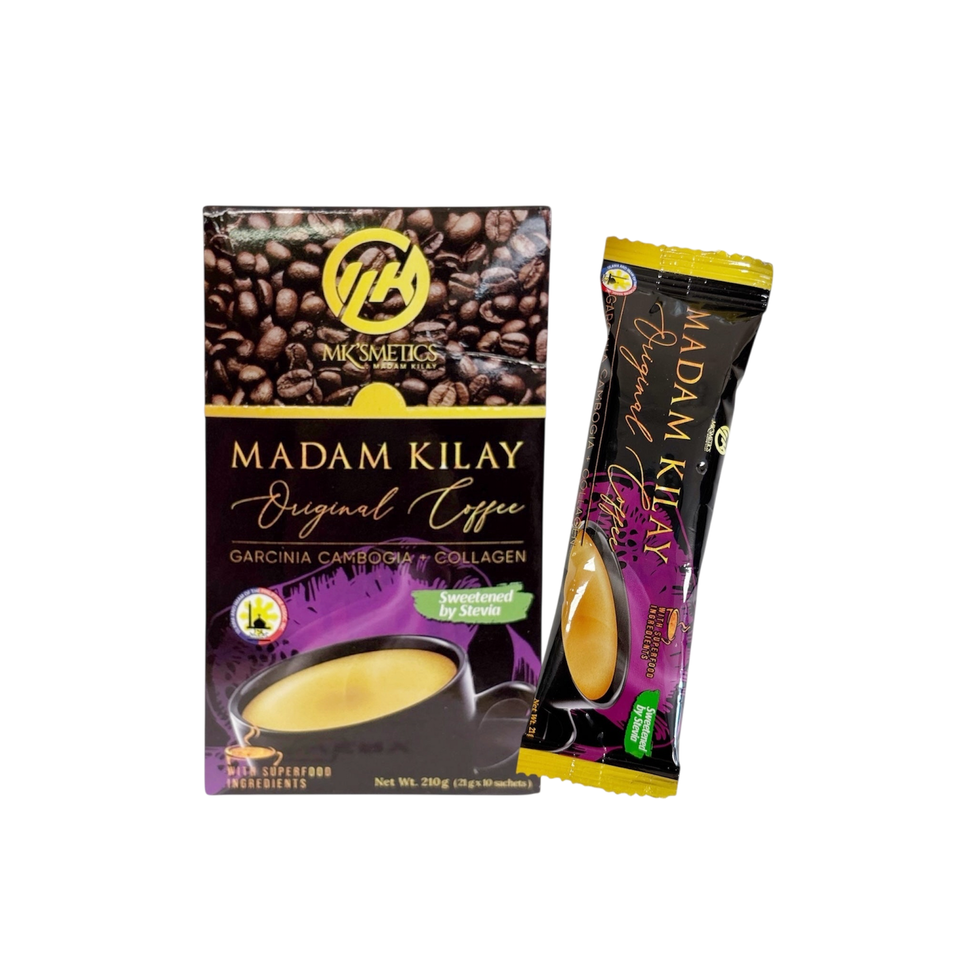 Madam Kilay Original Coffee (10sachets) – Da Beauty Fashion NZ
