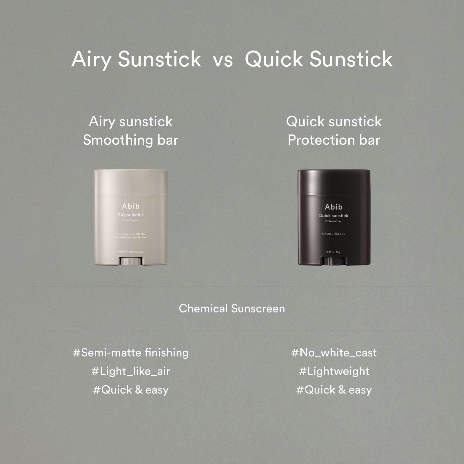 Abib Airy Sunstick Smoothing Bar SPF50+