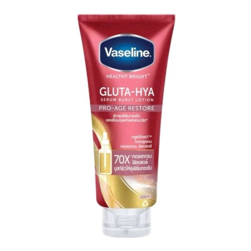 Vaseline Gluta-Hya Serum Burst Lotion Pro-Age Restore (300ml)