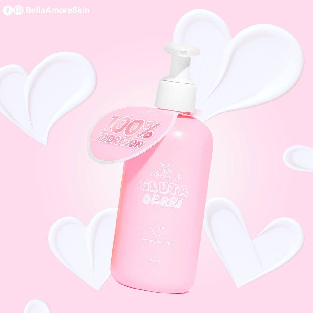 Bella Amore Skin Gluta Berry Lotion SPF65 (200ml)