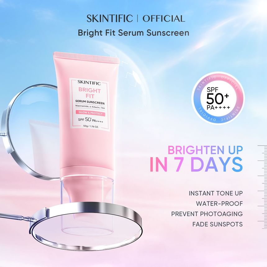 Skintific Bright Fit Serum Sunscreen (50ml)
