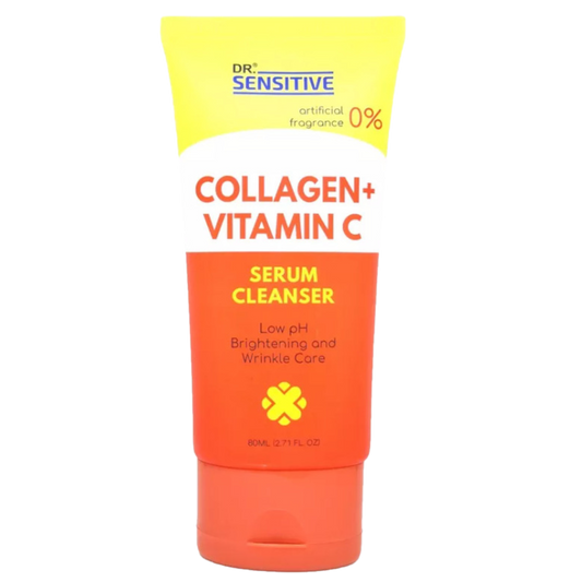 Dr. Sensitive Collagen + Vitamin C Serum Cleanser (80ml)