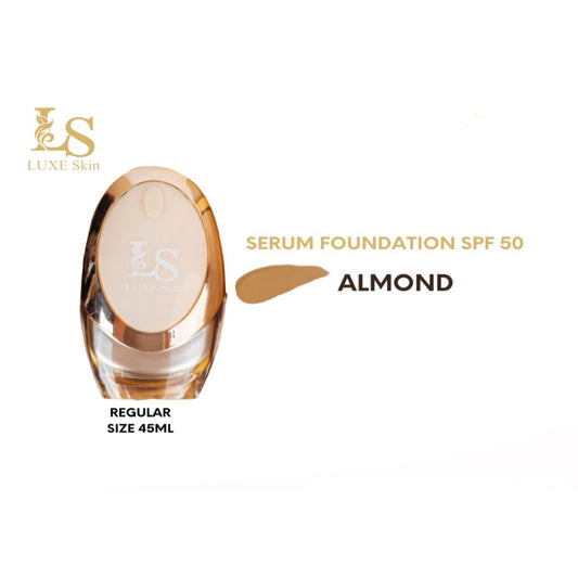 Luxe Skin Serum Foundation SPF50 Almond