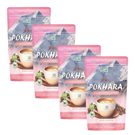 Pokhara Cappuccino Coffee by Namiroseus (Bundle of 4)