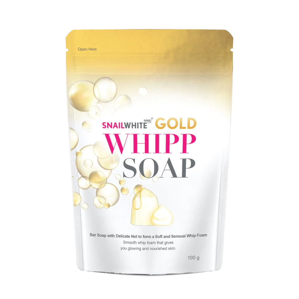 Snail White Whipp Soap Gold (100gms)