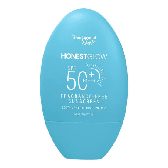 Honest Glow Fragrance-Free Sunscreen SPF50+ PA+++