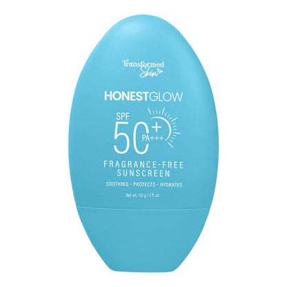 Honest Glow Fragrance-Free Sunscreen SPF50+ PA+++