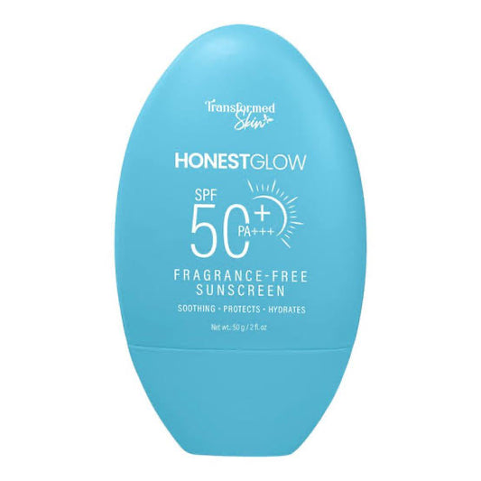 Honest Glow Fragrance-Free Sunscreen SPF50+ PA+++