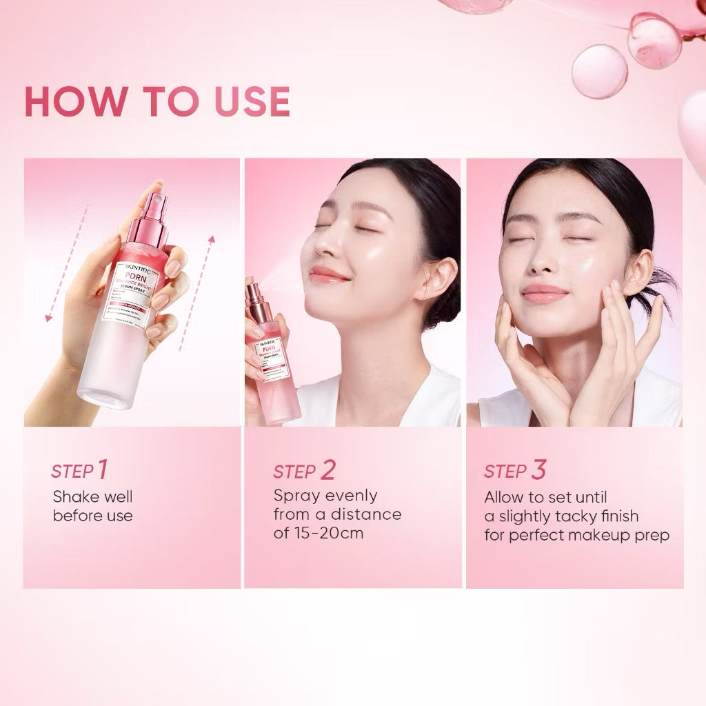 SKINTIFIC PDRN Radiance Bright Serum Spray (100ml)