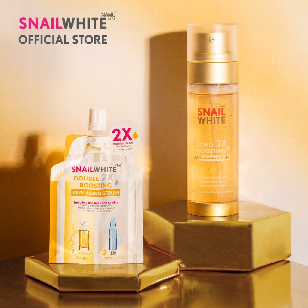 Snail White Double Boosting Anti-Aging Serum