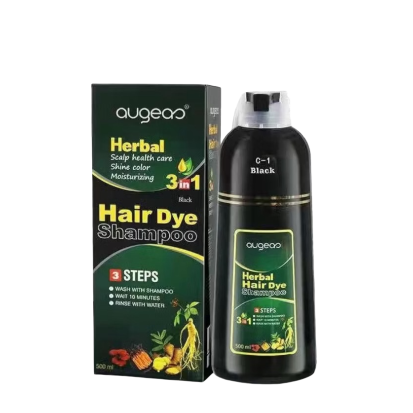 Augeas 3in1 Hair Dye Shampoo (500ml)