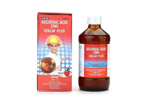 CEELIN Plus Ascorbic Acid Zinc (250ml)