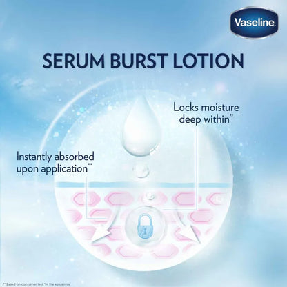 Vaseline Gluta-Hya Serum Burst UV Lotion Flawless Glow (300ml)