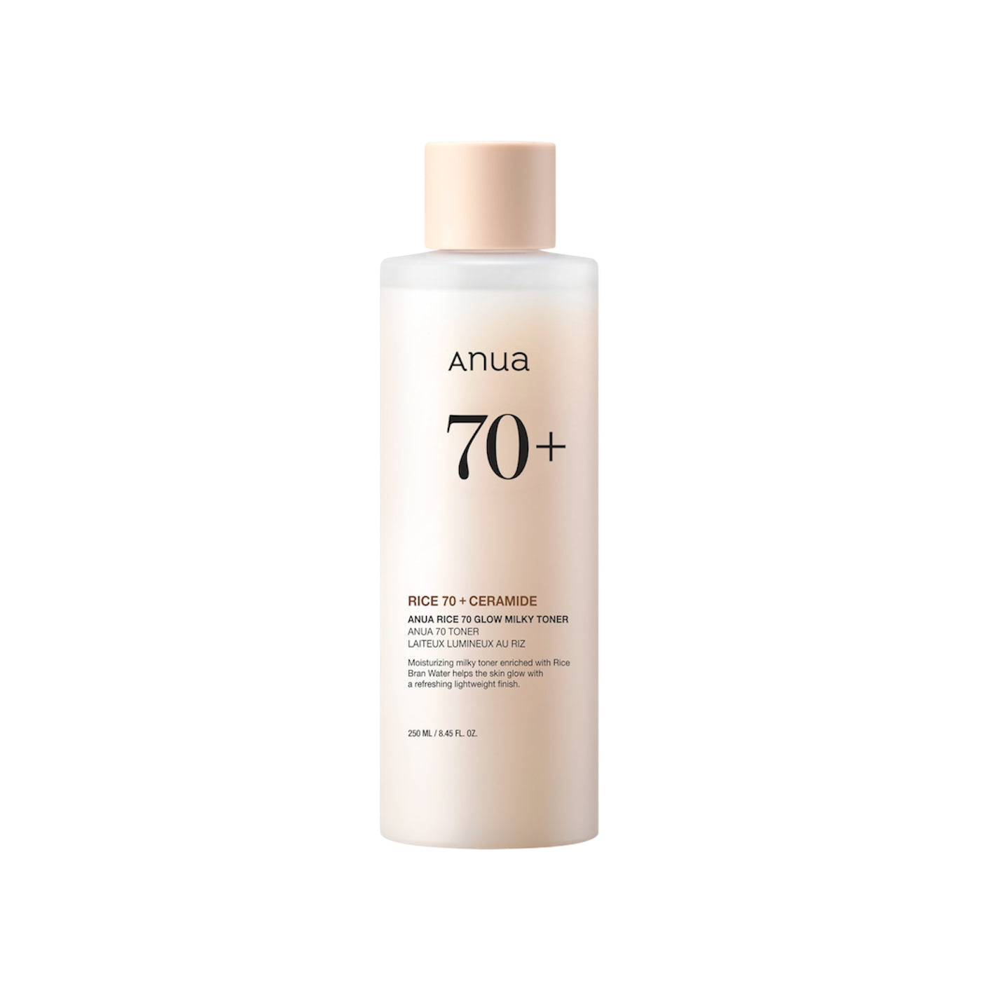 Anua Rice 70 + Ceramide Glow Milky Toner (250ml)